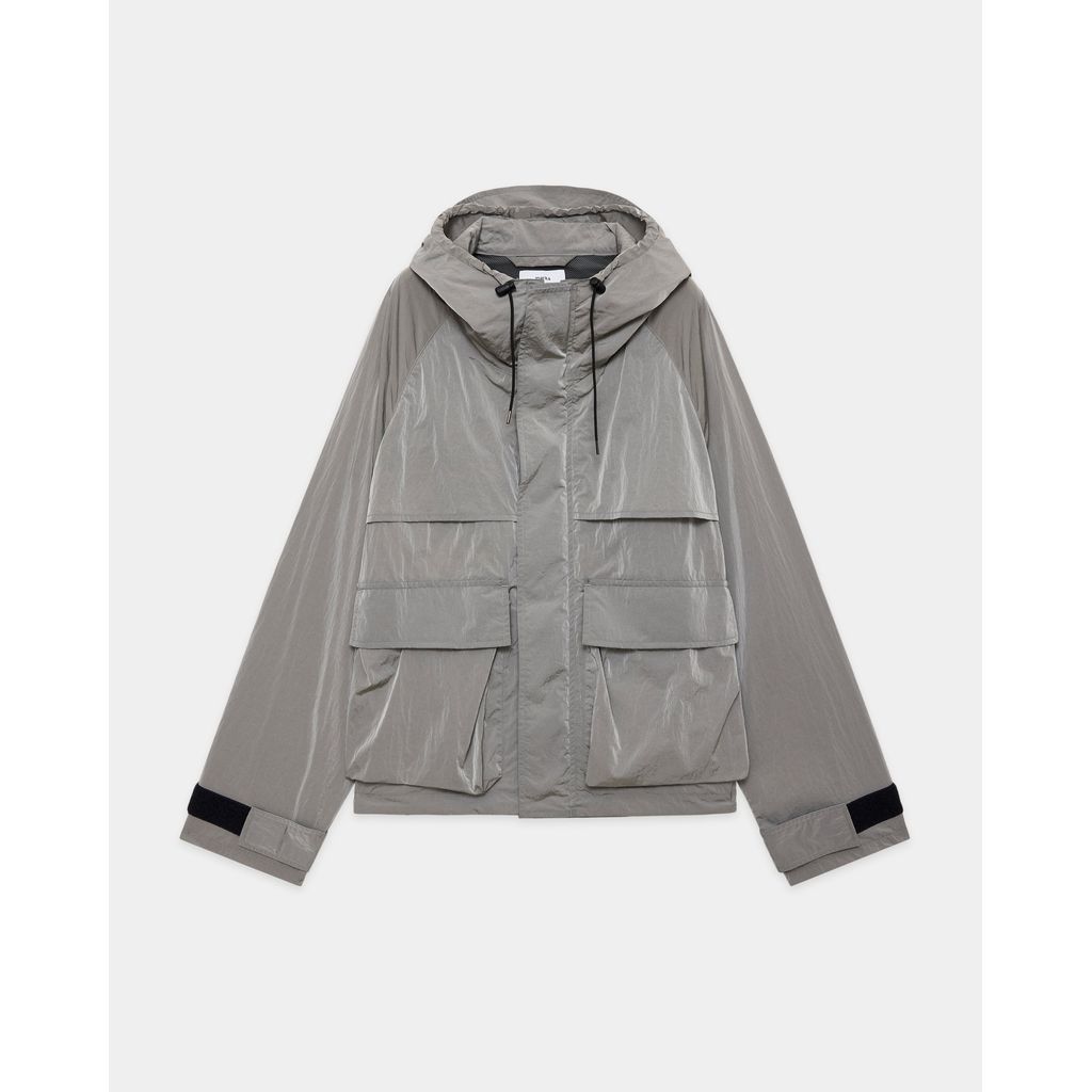 marka Recycled Nylon Chambray Taffeta Field Parka M26A04BL01C