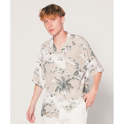 BEDWIN & THE HEARTBREAKERS S/S  ORG ALOHA SHIRT "ROGERS"