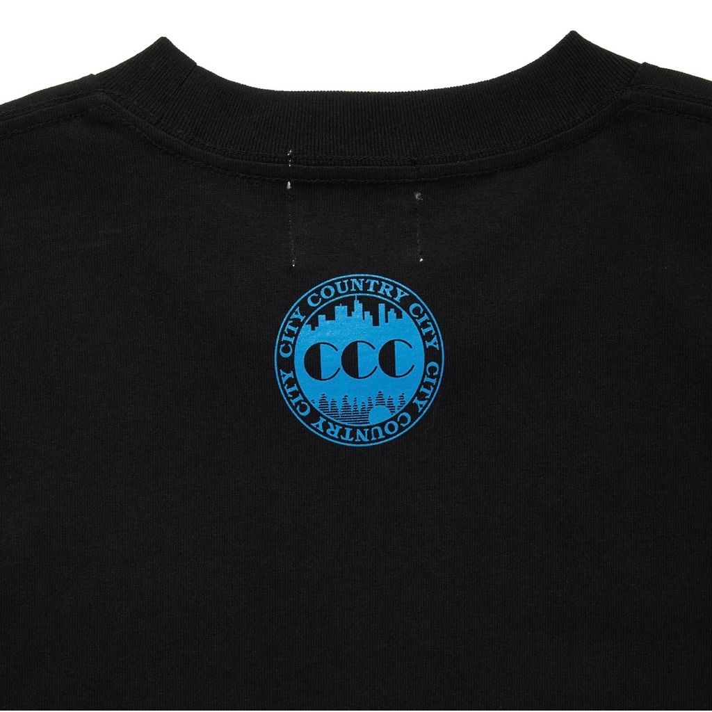 CITY COUNTRY CITY EMBROIDERED LOGO COTTON T-SHIRT_CCCC
