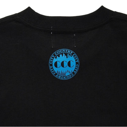 CITY COUNTRY CITY EMBROIDERED LOGO COTTON T-SHIRT_CCCC