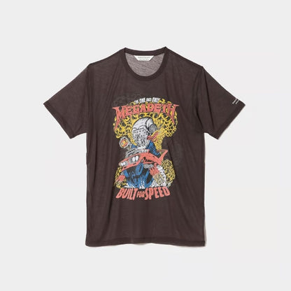 beautiful people MEGADETH sheer jersey T-shirt