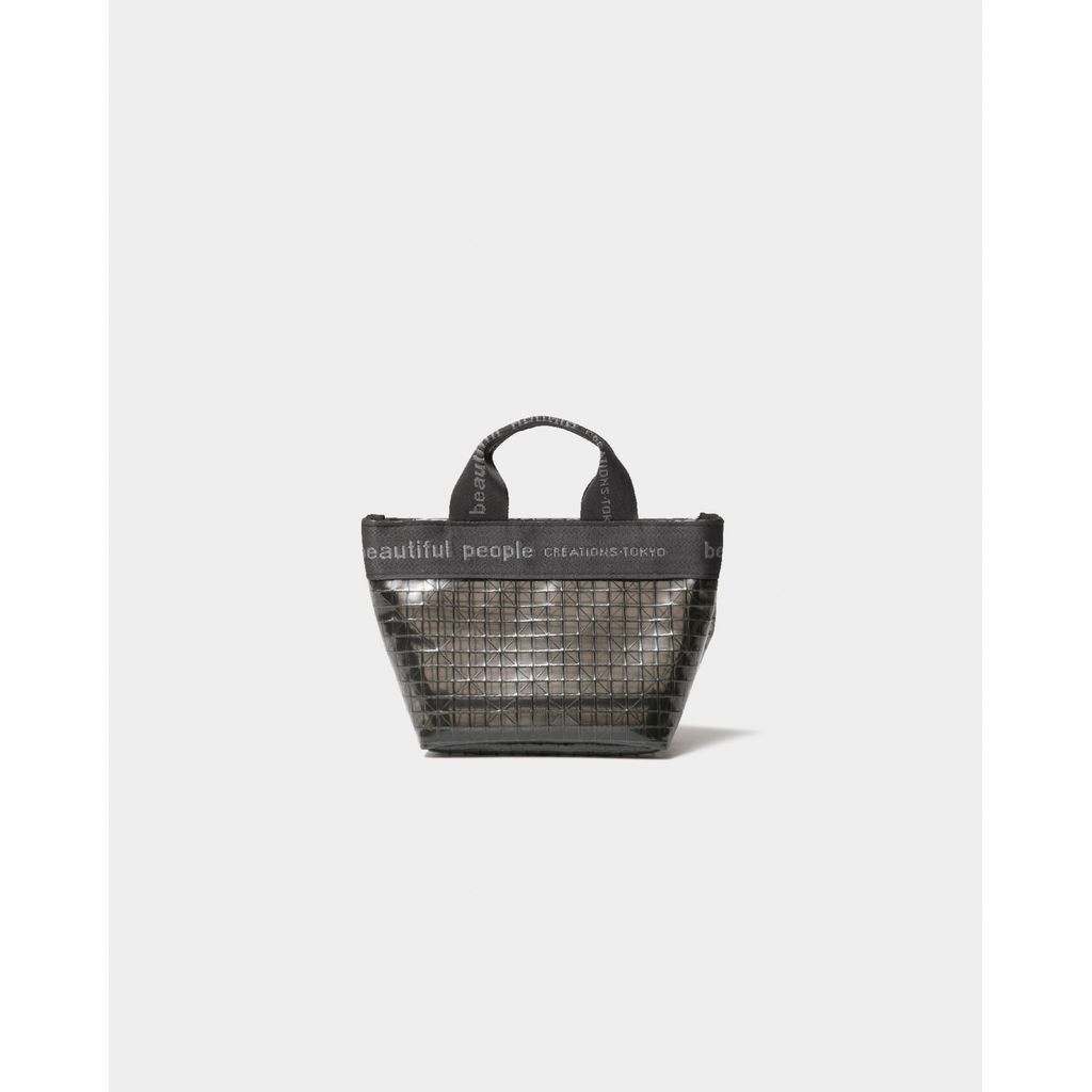 beautiful people  plaid vinyl logo poach