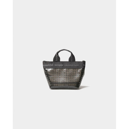 beautiful people  plaid vinyl logo poach