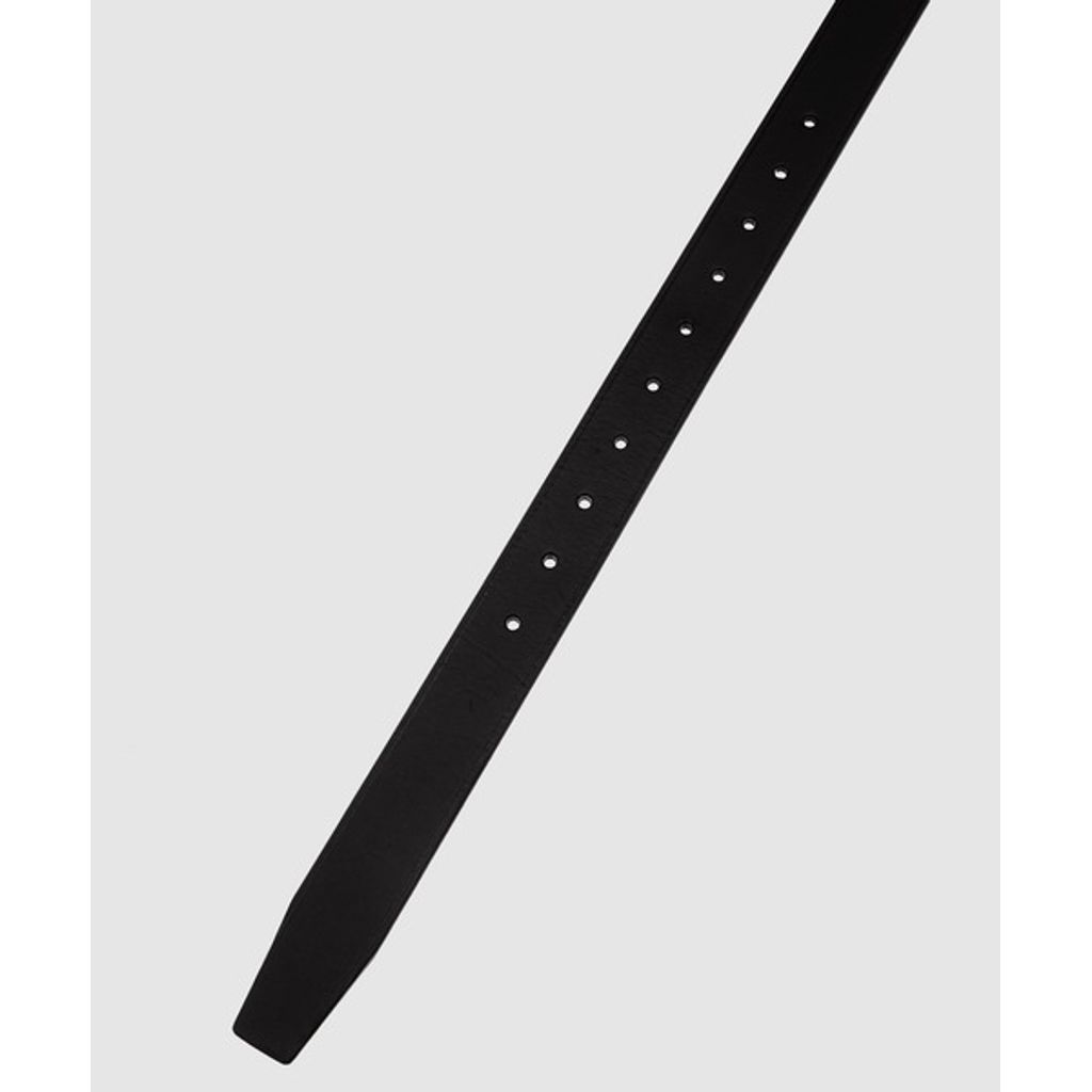 COMME des GARCONS HOMME STEERHIDE LEATHER BELT（Black）