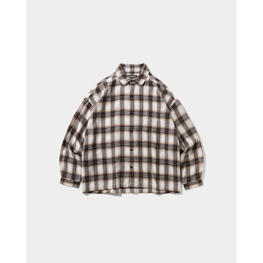 TIGHTBOOTH PLAID FLANNEL L/S SHIRT