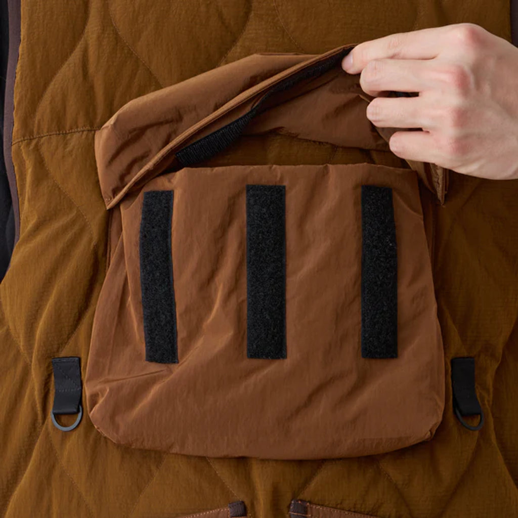 White Mountaineering WM × TAION QUILTING DOWN VEST