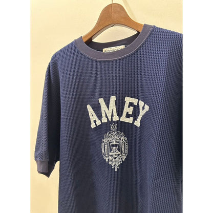 Americana アメリカーナ ビッグ ワッフル バック ガゼット ショートスリーブ プルオーバー 25SS BRF-M-767A/4