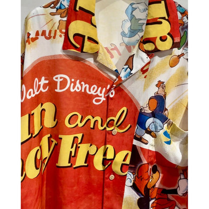 PORTER CLASSIC DISNEY V/P PC ALOHA COLLECTION MICKEY MOUSE & FRIENDS RED