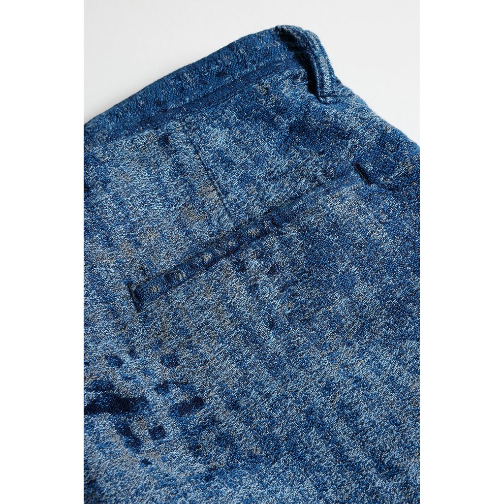 FDMTL BORO JAQUARD WIDE PANTS RINSE