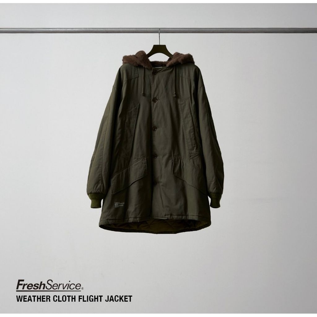 FreshService "WEATHER CLOTH FLIGHT JACKET"
