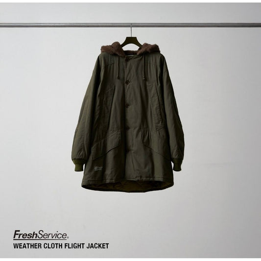 FreshService "WEATHER CLOTH FLIGHT JACKET"