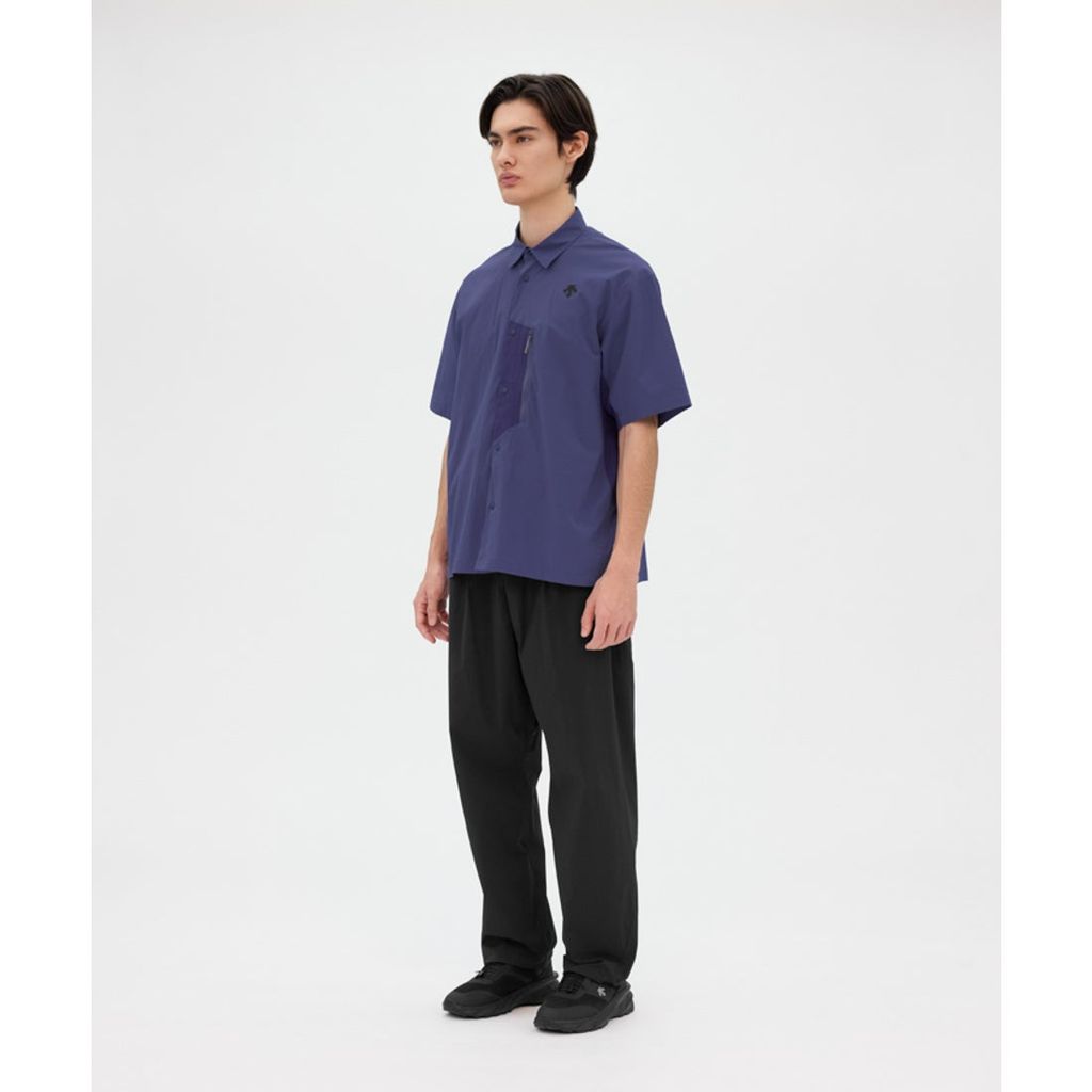 DESCENTE ALLTERRAIN 81 WIND SHELL H/S SHIRT PB