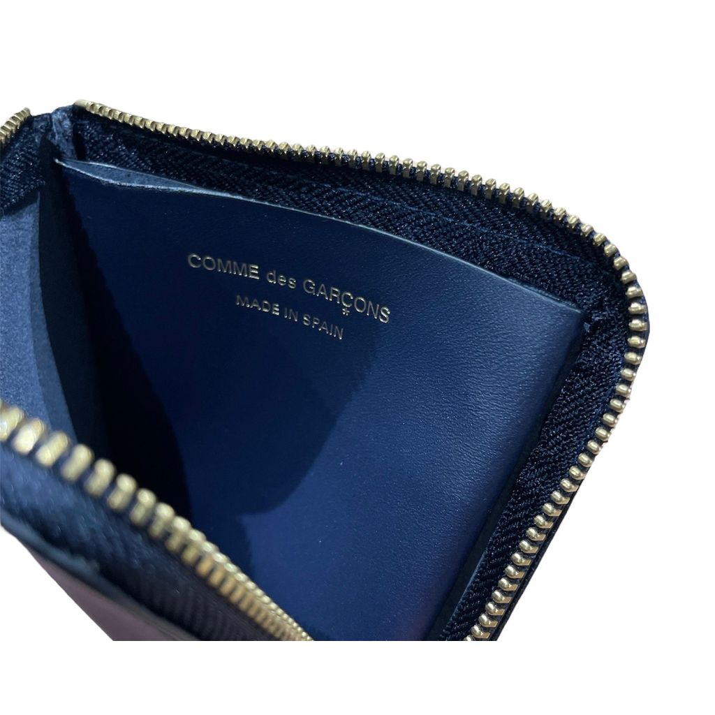 Wallet COMME des GARCONS CDG WALLET Classic Navy – MAROON WEBSTORE
