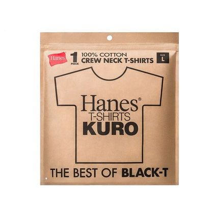 Hanes T-SHIRTS KURO