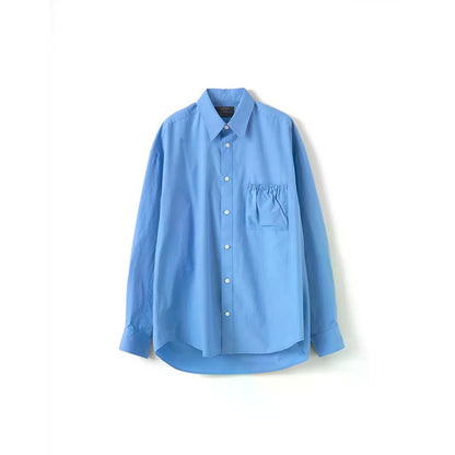 refomed WRIST PATCH SLOUCH SHIRT