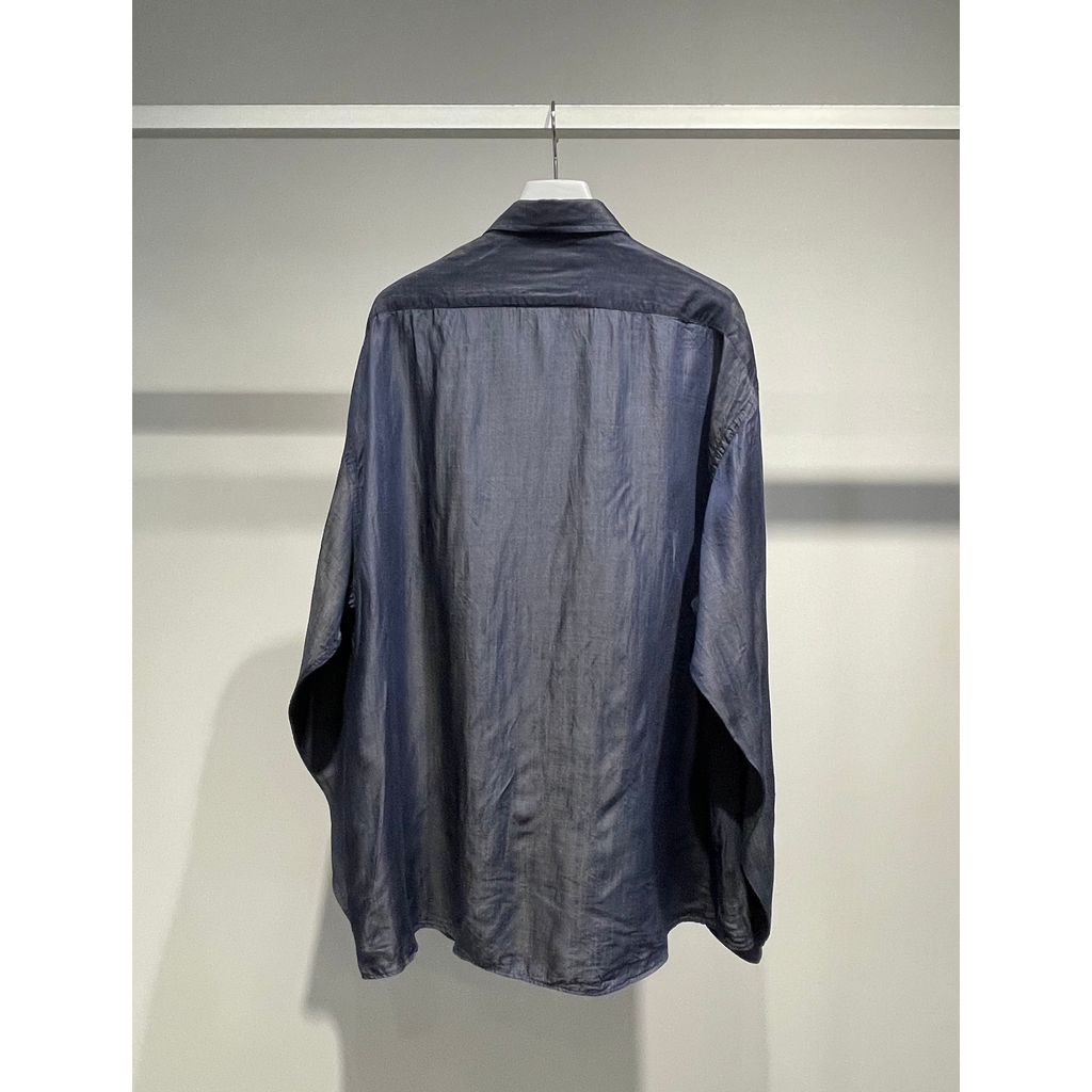 PORTER CLASSIC ROLL UP SOFT CUPRO SHIRT – MAROON WEBSTORE