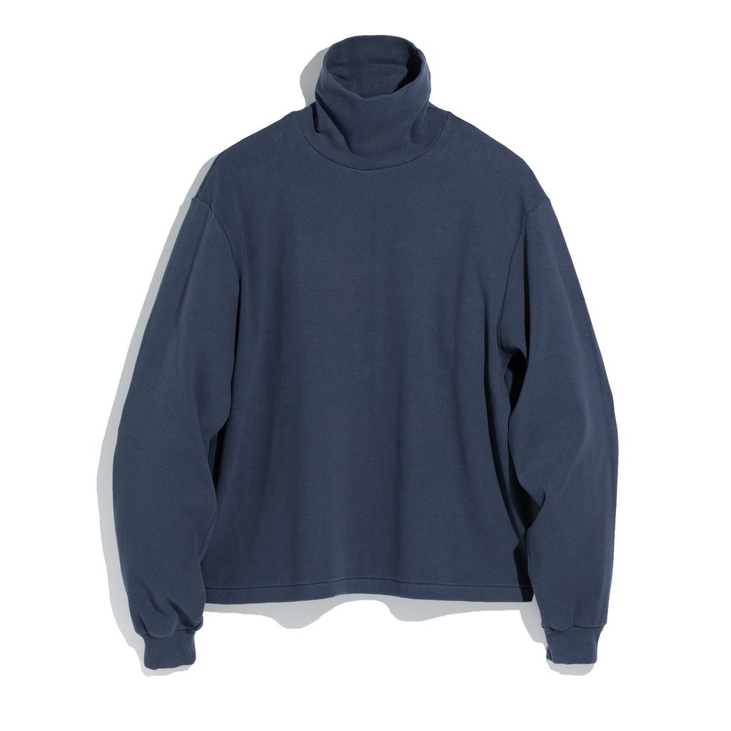 FOUNDOUR MOCK NECK LONG SLEEVE SHIRT