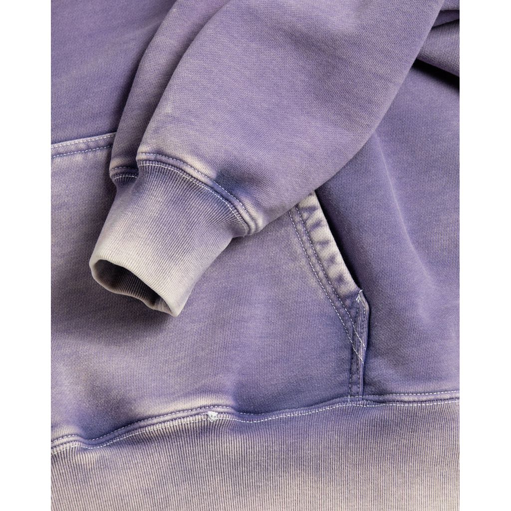 ANACHRONORM MANCHESTER PRINTED CUT-OFF SWEAT PARKA