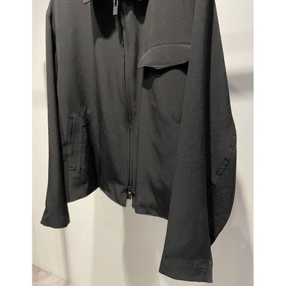 Y's for men TA TUXEDO BLOUSON WITH FLAP POCKET