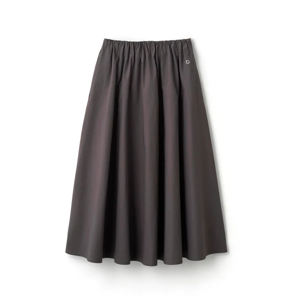 ORCIVAL Women's Salt Shrinking Burberry Waist Gather Skirt OR-F0068 SSB-R