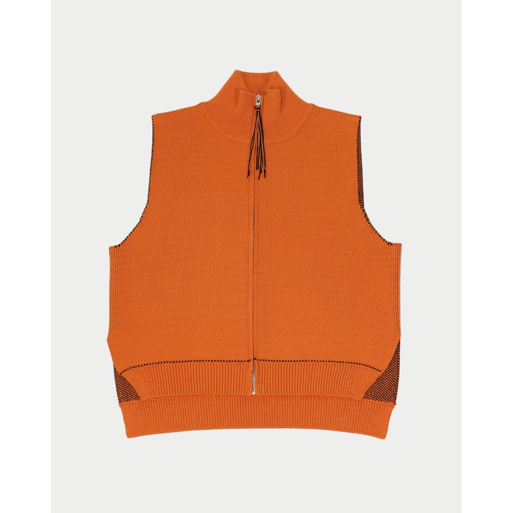 AMBERGLEAM Fringe knit Vest