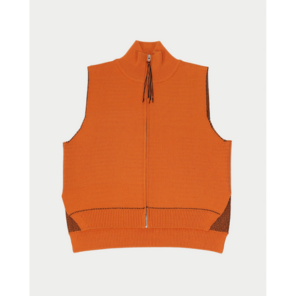 AMBERGLEAM Fringe knit Vest