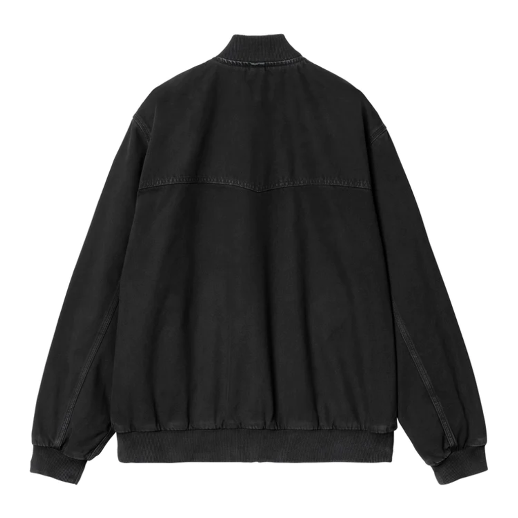 CARHARTT WIP OG SANTA FE BOMBER - Black (stone dyed)