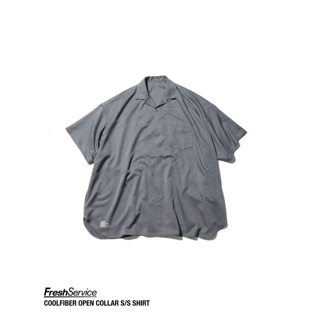 FreshService "COOLFIBER OPEN COLLAR S/S SHIRT"