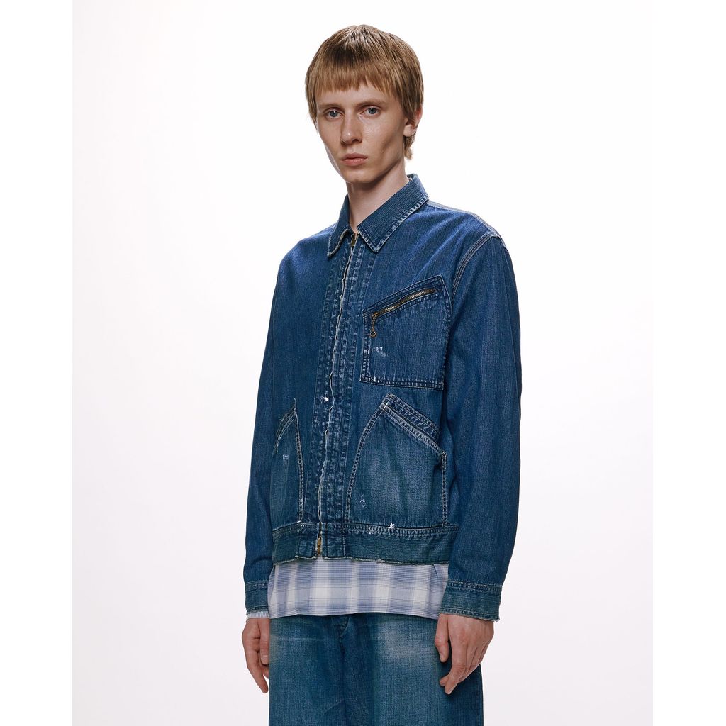 MARKA ORGANIC COTTON 8.5oz DENIM DENIM WORK JACKET