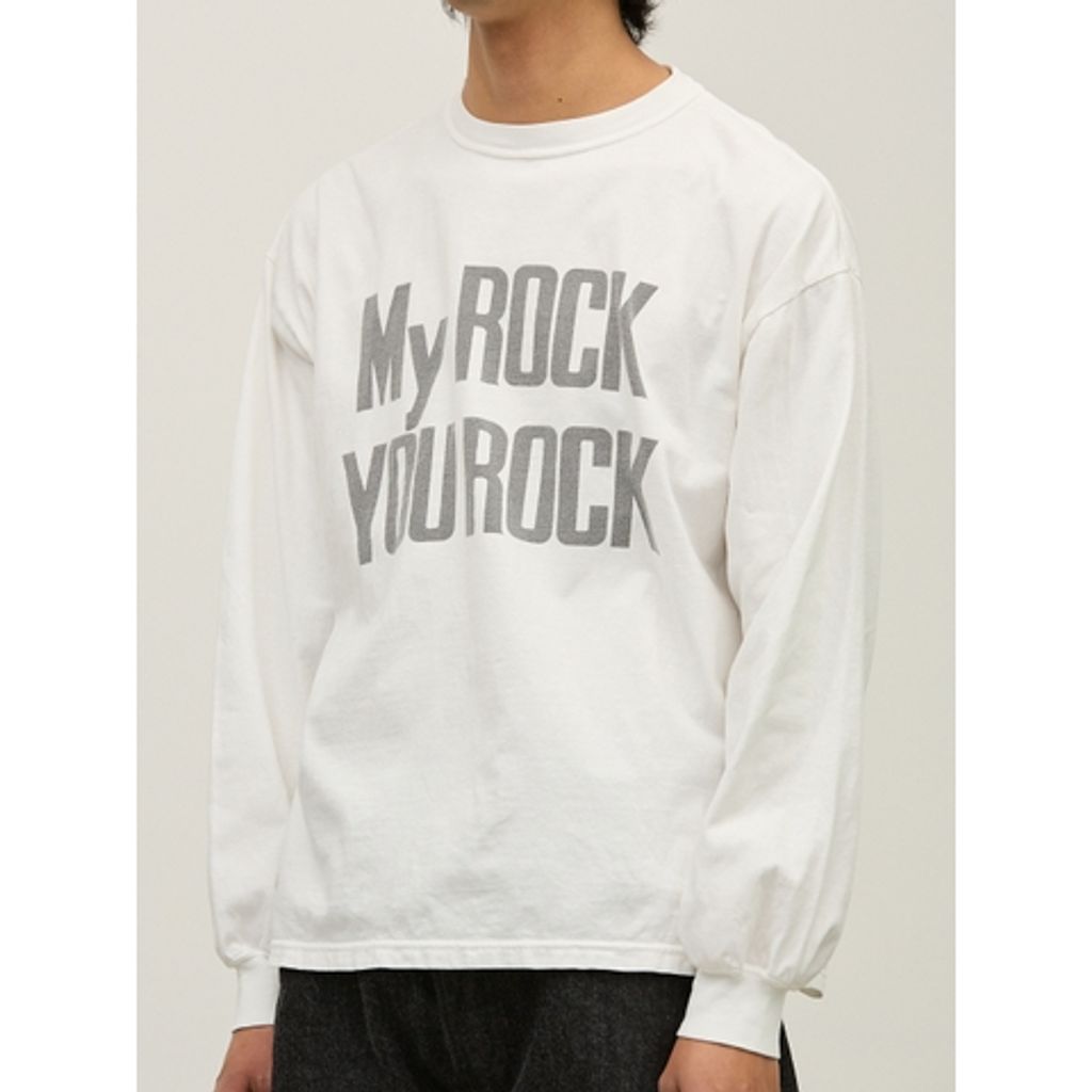 REMI RELIEF HARD SP加工20/-天竺ロンT（My Rock）