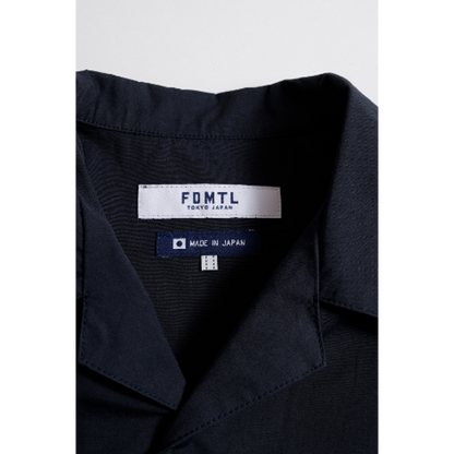 FDMTL FA26SH26C-NV ZIP KYTE S/S SHIRT
