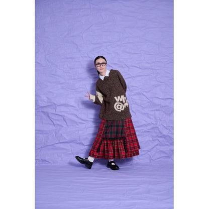 THOMAS MAGPIE  knit “WH@T”