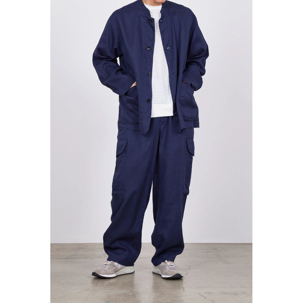 MARKA WORK JACKET - 60/-linen poplin -