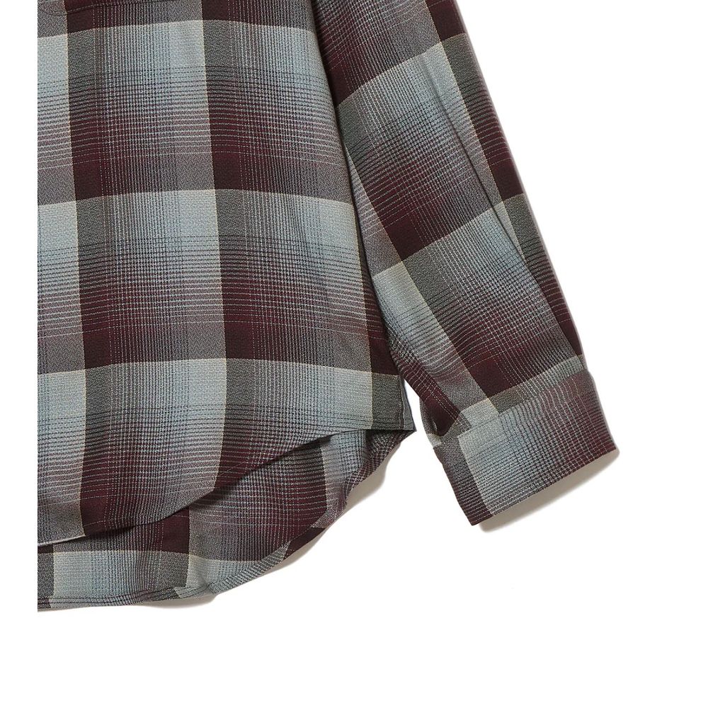 SUGARHILL OMBRE OPEN COLLAR SHIRT
