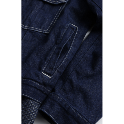 FDMTL FA26JK42R  PLEATS LAPEL JACKET RINSE