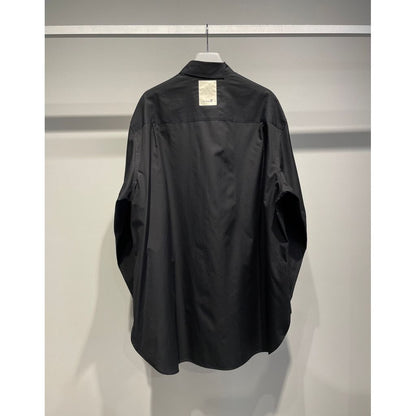 Ground Y COTTON BROADCLOTH COLLAR CUT-OFF SHIRT