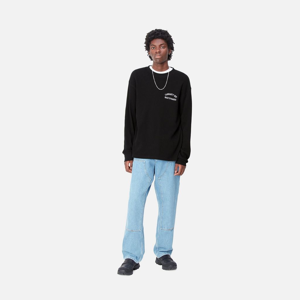 CARHARTT WIP  L/S BASICS SCRIPT T-SHIRT