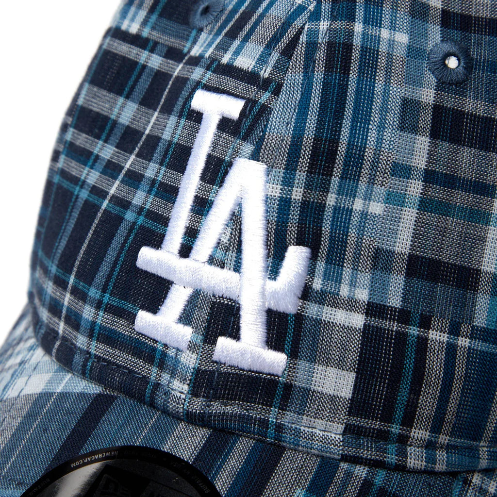 NEW ERA 9TWENTY MLB Patchwork ロサンゼルス・ドジャース マドラスチェック