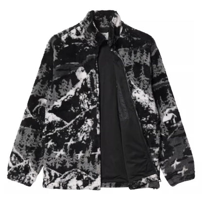carhartt wip HIGH PLAINS LINER - High Plains Jacquard Black