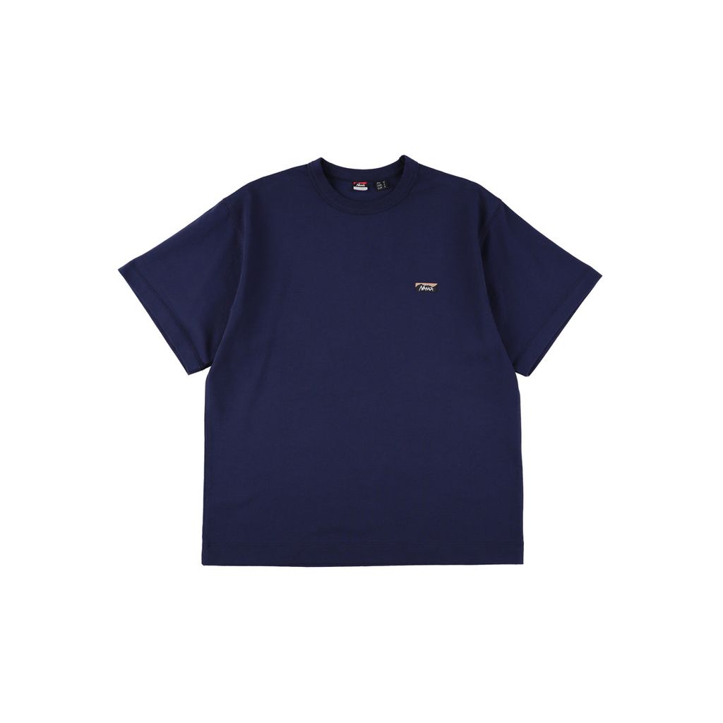 NANGA ECO HYBRID BOX LOGO EMBROIDERY TEE