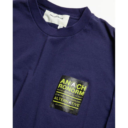 ANACHRONORM STICKER MOTIF PRINTED S/S T-S