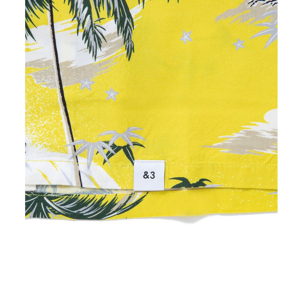 BEDWIN & THE HEARTBREAKERS S/S  ORG ALOHA SHIRT "ROGERS"