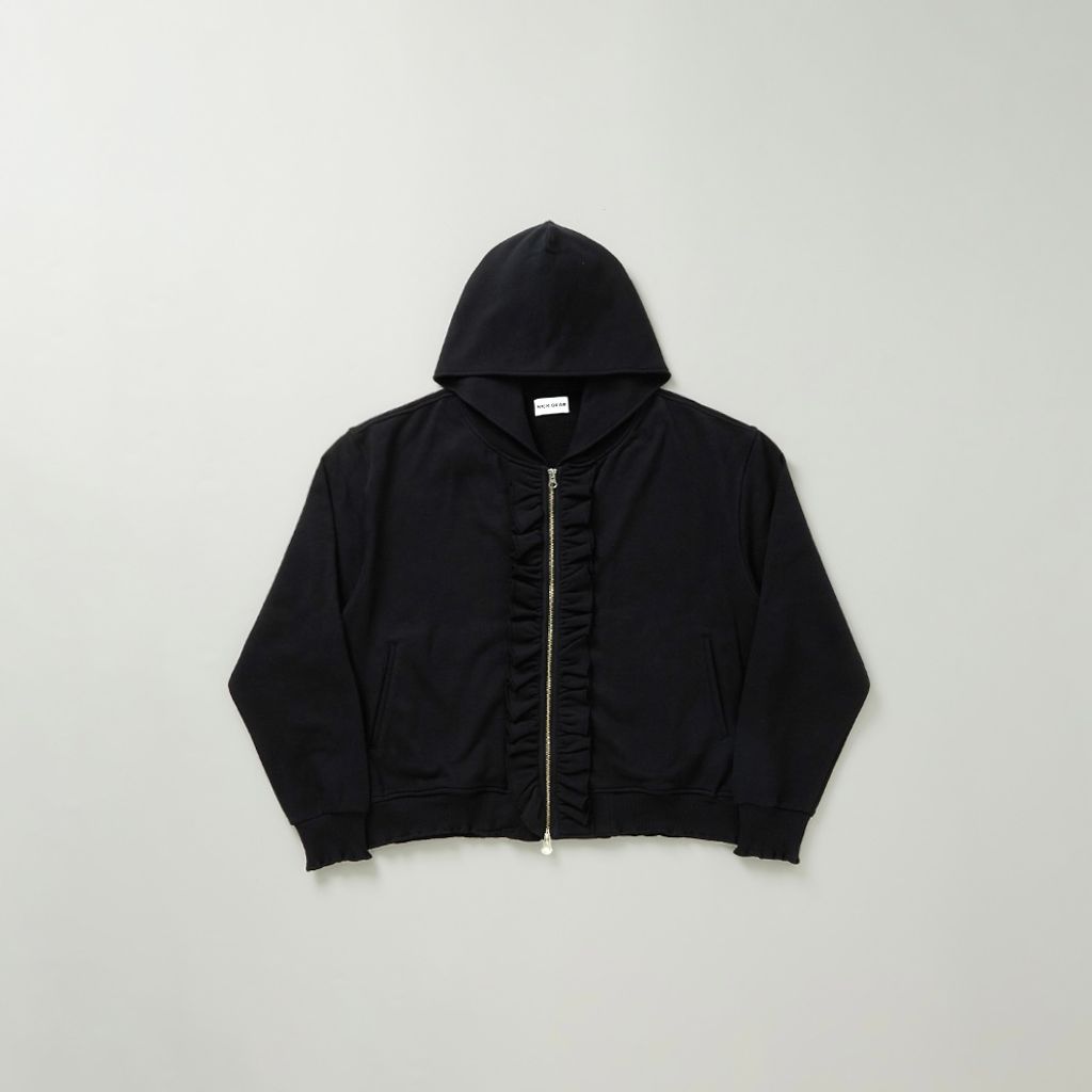 NICK GEAR Frill Zip up sweat