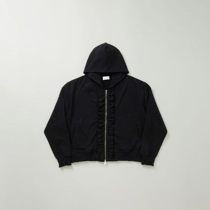 NICK GEAR Frill Zip up sweat