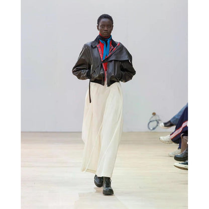 beautiful people BARACUTA kids light lamb leather G9 blouson