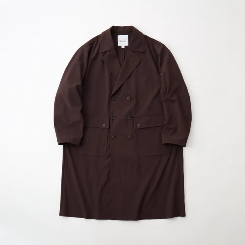 White Mountaineering SOLOTEX DOUBLE BREASTED COAT
