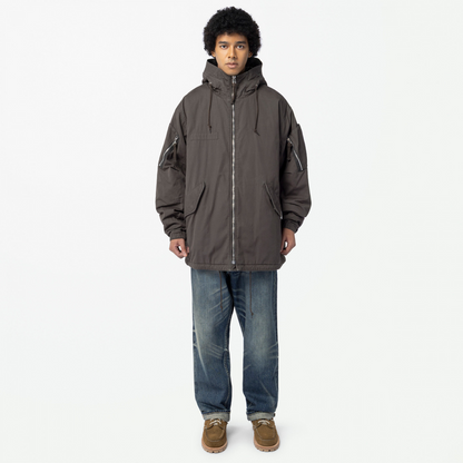 MADNESS MADNESS MIL-TYPE MOD M51 FIELD COAT