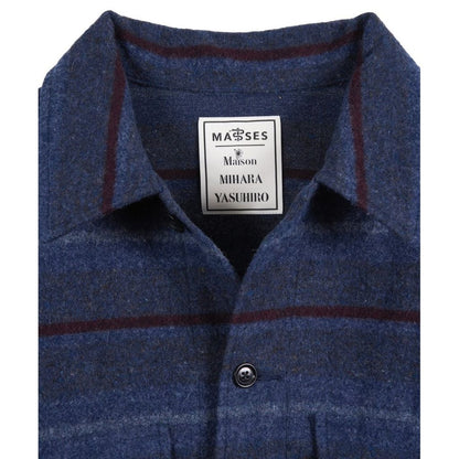 MASSES×Maison MIHARA YASUHIRO  WOOL BLANKET SHIRTS MMY