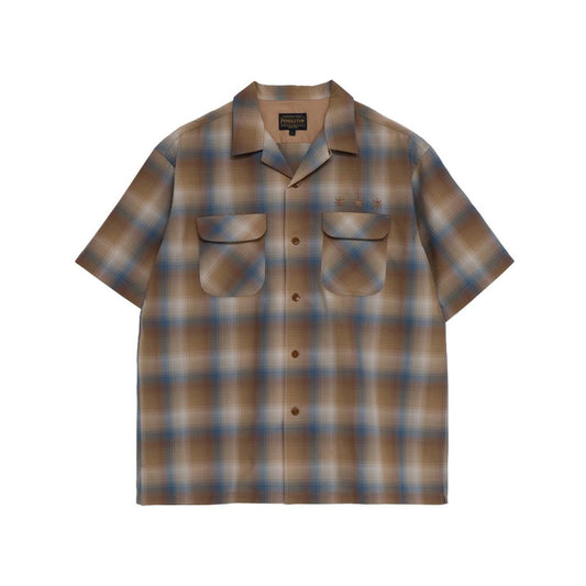 GDC × PENDLETON / Open Collar Shirt S/S
