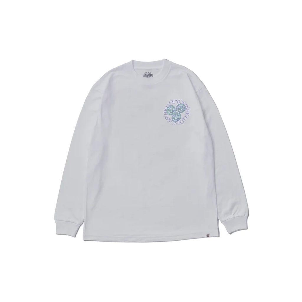 SAYHELLO Pigment Slap Logo Tee